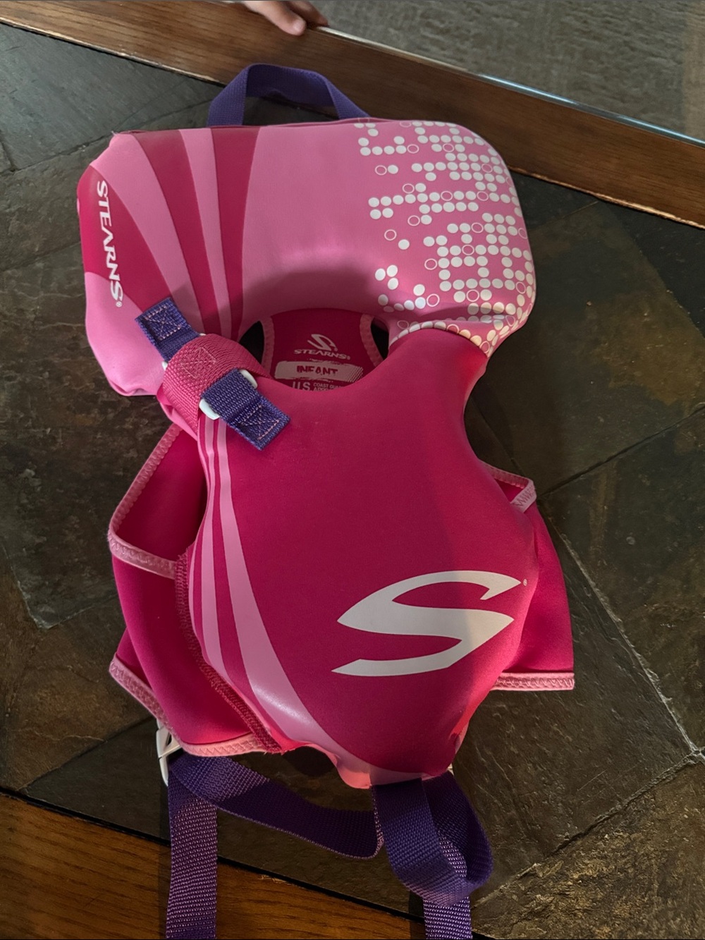 Pink Kids Swim Vest - Youth Floatation Aid